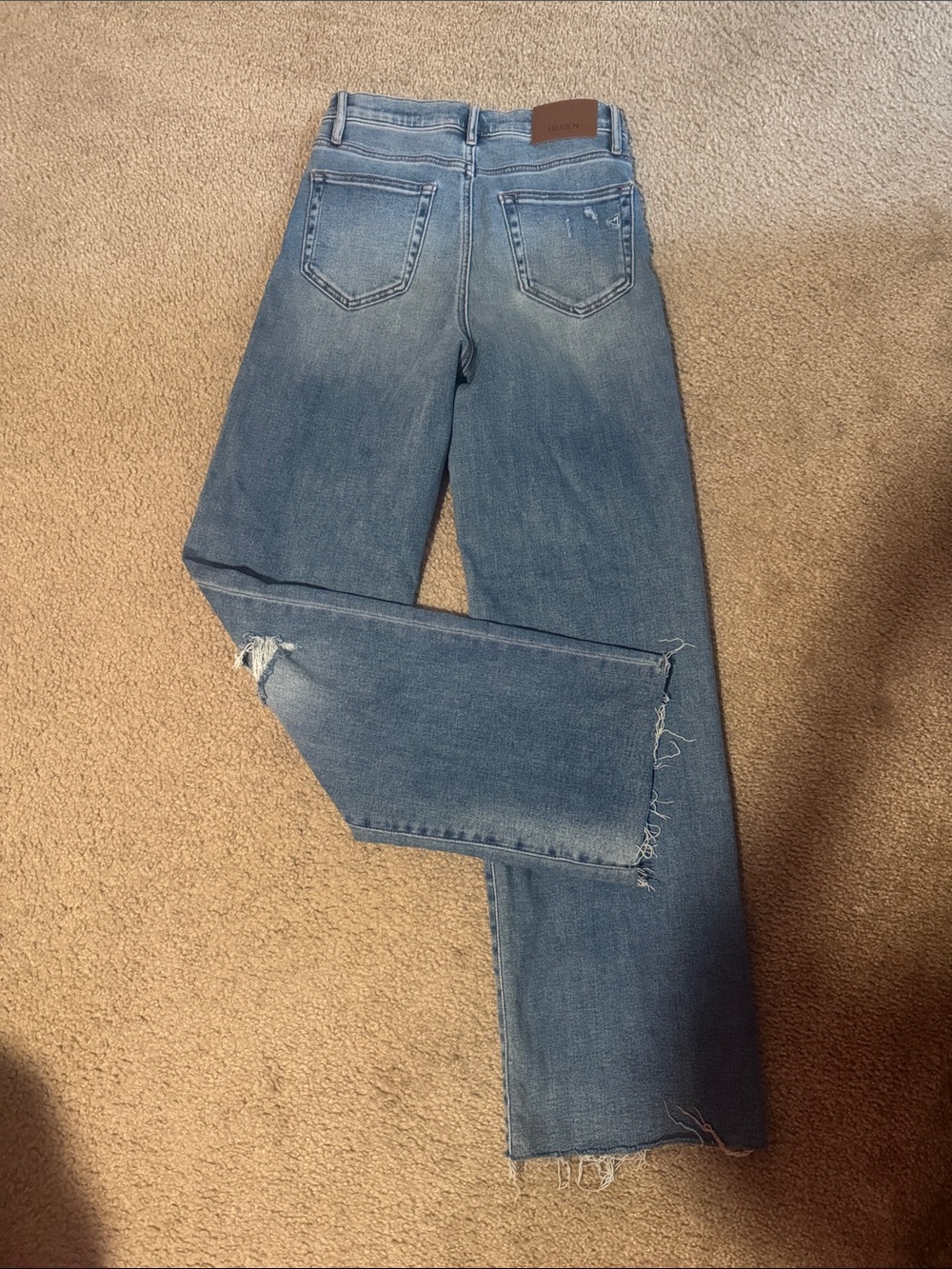 Hidden boot cut jeans